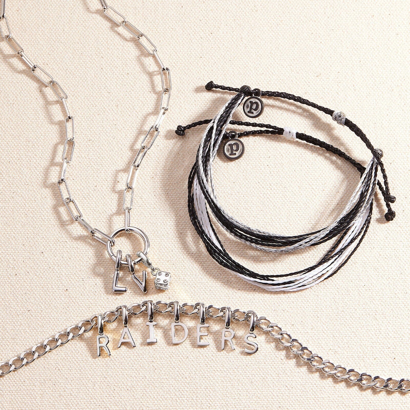 Black & Silver Bracelet - Image 3