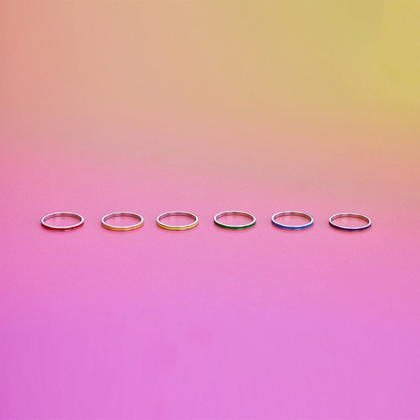 Rainbow Ring Stack - Image 10
