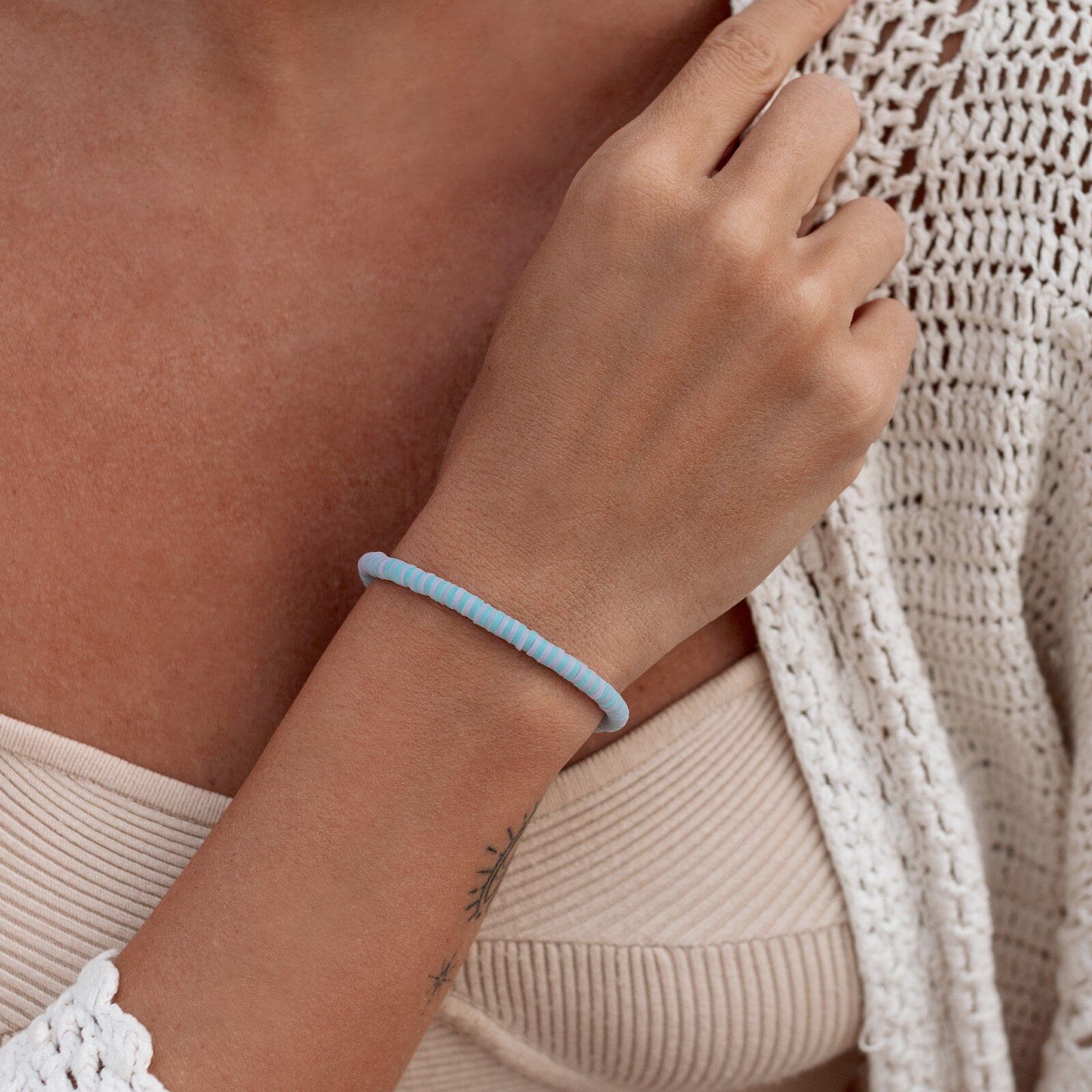 Surf's Up Seascape Stretch Bracelet - Image 3