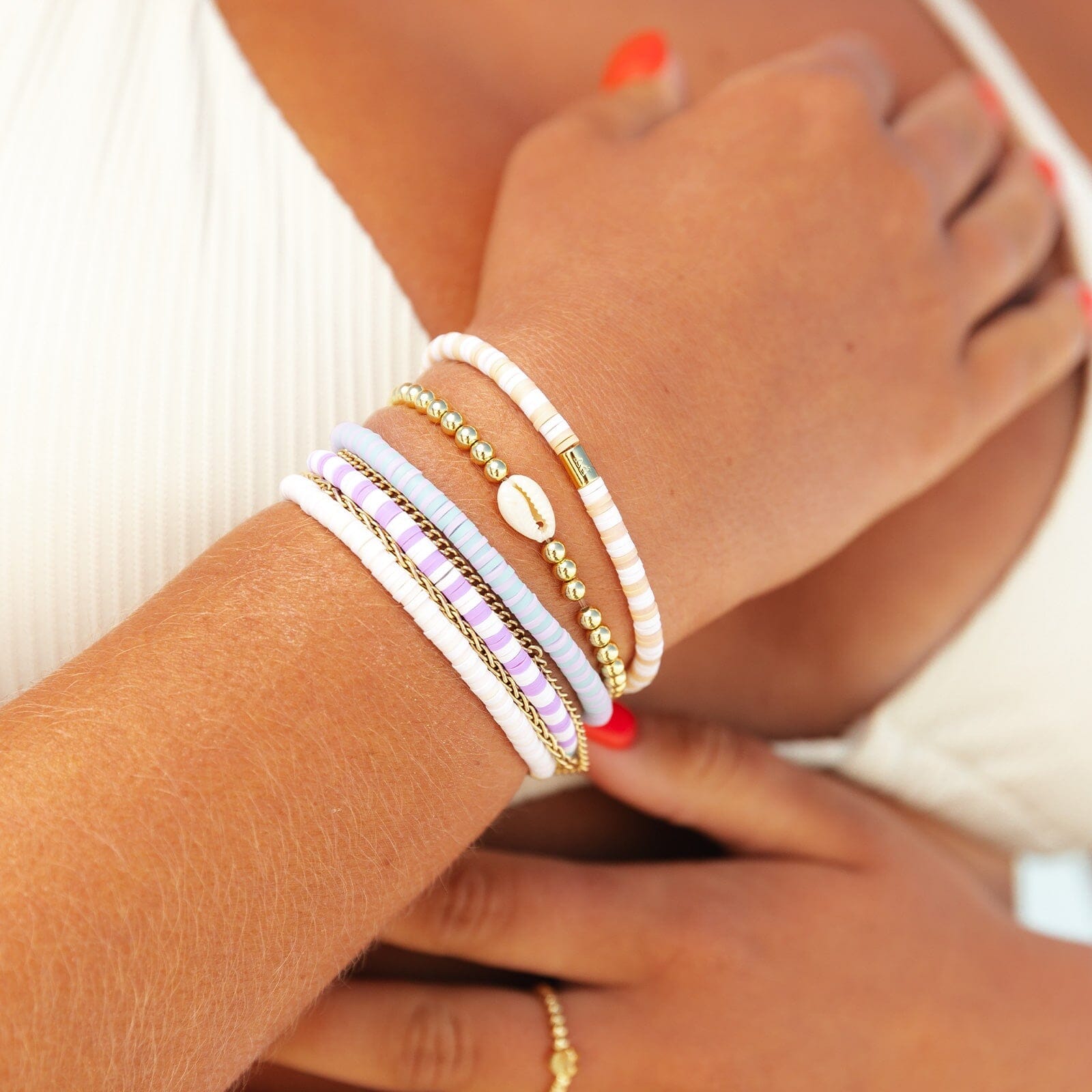 Surf's Up Seascape Stretch Bracelet - Image 7